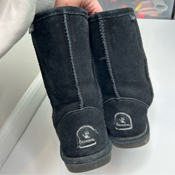 Bearpaw black suede boots‎ size 7 - Picture 3 of 12